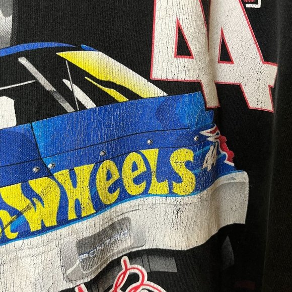 Vintage 1997 Kyle Petty Hot Wheels Zero Tolerance Tee Shirt Size XXL - Picture 6 of 7